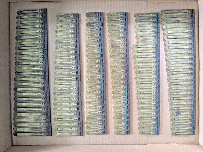 122 Piece Brass Reed Set From An Estey Organ Lot A