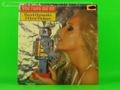 HERNANDEZ,PATRICK & HERVE THOLANCE YOU TURN ME ON (PICTURE SLEEVE) (137) 7" GEM