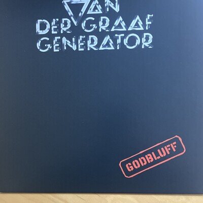 Van der Graaf Generator Godbluff UMC reissue. 12" Black Vinyl LP Record.