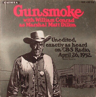 William Conrad, Roy Rogers - Gunsmoke / Roy Rogers (LP) (Very Good Plus (VG+)) -