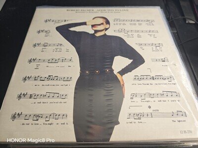 ROBERT PALMER ADDICTED TO LOVE 12''vinyl