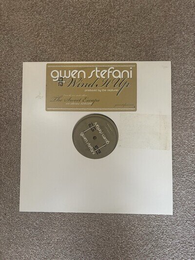 Gwen Stefani Wind It Up Single 12 Promo Vinyl Record