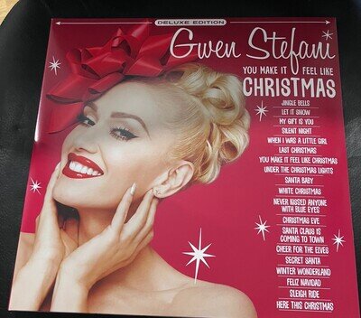 Gwen Stefani You Make It Feel like Christmas [Deluxe Edition] WHITE VINYL LP NEW