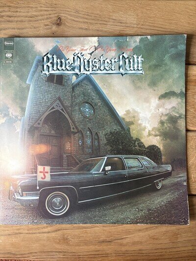 Blue Oyster Cult On Your Feet Double Record Vinyl Lp 1975 Hard Rock