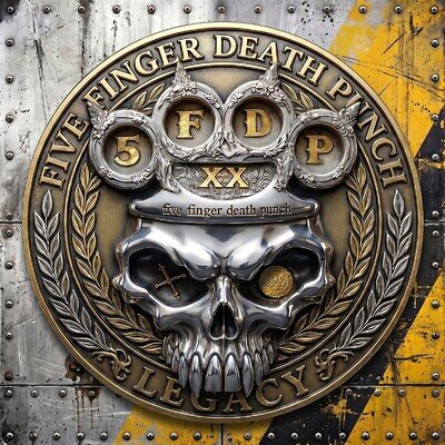 Five Finger Death Punch Legacy (Vinyl) 12" Album Coloured Vinyl