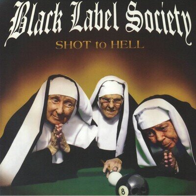BLACK LABEL SOCIETY - Shot To Hell - CANARY YELLOW VINYL LP