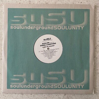 NEW: Avalon Featuring Emma Lanford, Take Me Higher - 12" Single Vinyl Rec 2002