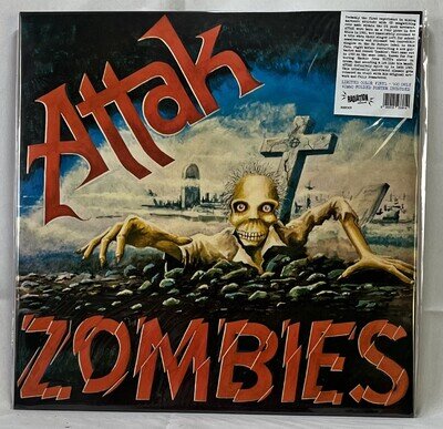 Attak - Zombies 12" Ltd Edition Vinyl Record LP Reissue Album 2022 Sealed