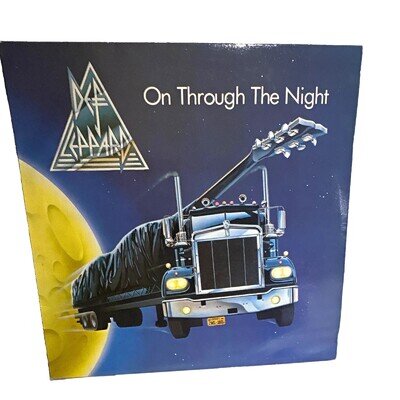 Def Leppard – On Through The Night LP 12" Black Vinyl Record Rock