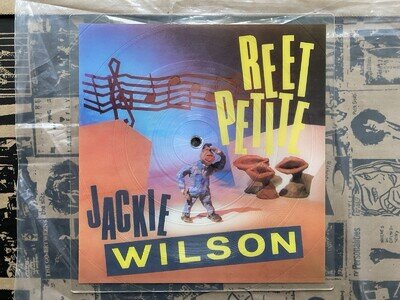 Jackie Wilson - Reet Petite 7" Shaped Picture Disc - 1985 SMP