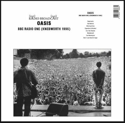 OASIS - Bbc Radio One Knebworth 1996 - Vinyl Record - P2222z