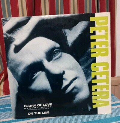 Peter Cetera Glory Of Love Karate Kid 12" Vinyl Record