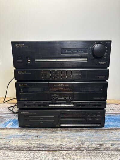 Pioneer XD-Z62T Vintage Hi-Fi Stereo System Twin CD Cassette Equalizer