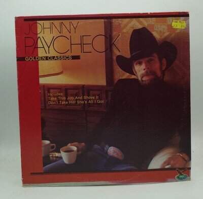 Johnny Paycheck - Golden Classics - Music Vinyl Record