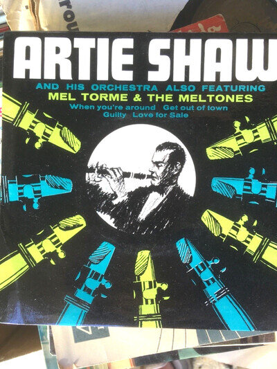 Artie Shaw Mel Tormé Love For Sale Rare 7" Vinyl Single 45 RPM UK Jazz Near Mint