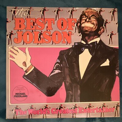 Al Jolson Best Of Jolson MCA MCSP 258 1977 12" Black Vinyl 2LP Stereo 33RPM