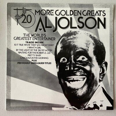 Al Jolson - 20 More Golden Greats Vinyl LP Record