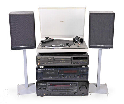 HiFi SYSTEM COMPETE SETUP VARIOUS MAKES ALL IN EXCELLLENT WORKING ORDER - RETRO