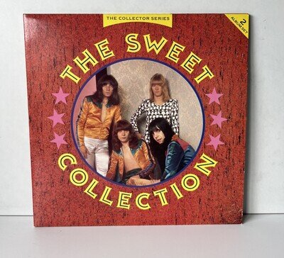The Sweet The Collection Double Vinyl LP Castle Communications 1989 Vgc Glam
