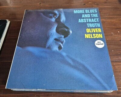 OLIVER NELSON- MORE BLUES AND THE ABSTRACT SELF LP JAS 21 REISSUE 1982 VG++!