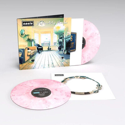 Oasis - Definitely Maybe - Strawberries & Cream - 2 x LP Vinyl Album -New Sealed