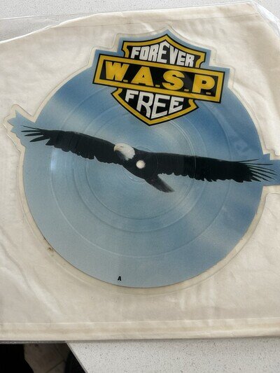 W.A.S.P. – Forever Free 7" UK Shaped Pic Disc