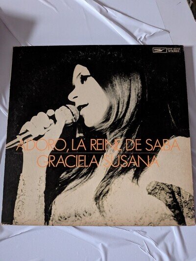 Graciela Susana - Adoro, La Reine De Saba LP Vinyl Album Gatefold Japanese