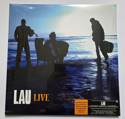 Lau - Live - Deluxe Limited Double Colour Vinyl 2 x LP + CD NEW & SEALED