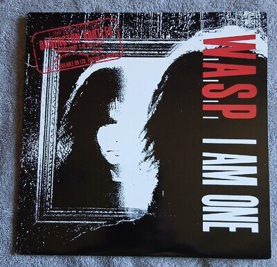 W.A.S.P. I Am One Vinyl, 10", 33 ⅓ RPM EP Limited Edition Gatefold 1992 wasp