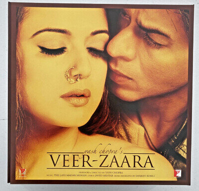 VEER-ZAARA - RARE 3 LP'S SET - Bollywood - U.K. Made LP (Vinyl Record)