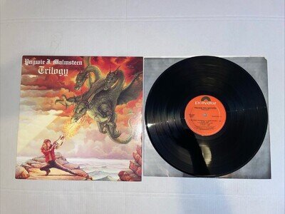 Yngwie Malmsteen - Trilogy - 12”lp 1986 USA Hrm 1st Press Vgc+/Vgc+