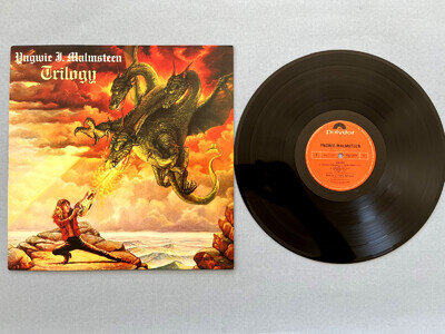 YNGWIE J MALMSTEEN TRILOGY 1986 UK EX VINYL LP METAL ROCK
