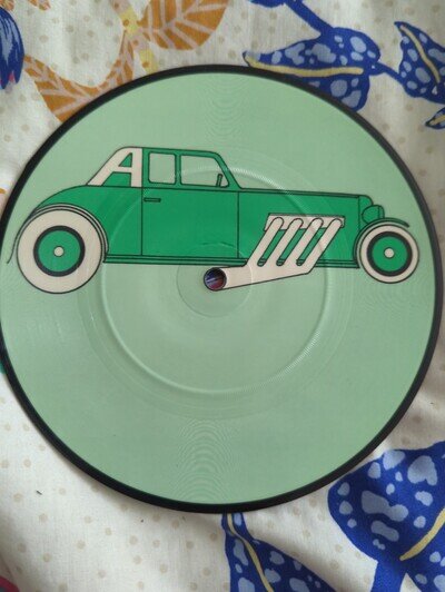 Cars Let's Go UK 7" vinyl picture disc single K12371P ELEKTRA