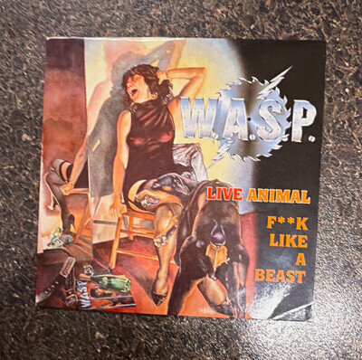 W.A.S.P. Live Animal (F**k Like A Beast) 12" 45RPM KUT 109