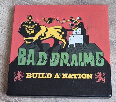 Bad Brains Build A Nation 4x7 Box Set Coloured Vinyl LP + poster Limited Edition