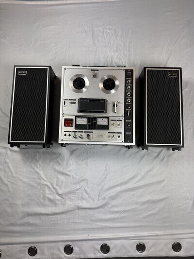 Vintage 1970s Sony TC-630 Reel To Reel Mid Century Hifi Audio