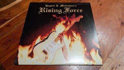 EX! Yngwie J. Malmsteen Rising Force S/T Original Vinyl Record 1984 422-825 324