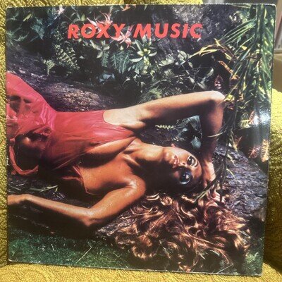 ROXY MUSIC - STRANDED (1973 LP) RARE 1987 UK REISSUE