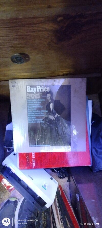 Ray Price Sweetheart of the Year LP Vinyl Country Columbia Record