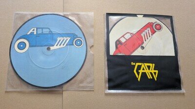 2 The Cars 7inch picture-disc singles
