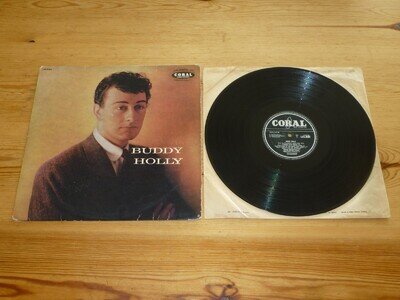 BUDDY HOLLY SELF-TITLED VINYL ALBUM RECORD LP 33rpm LVA9085 1B/1B MONO EXCELLENT