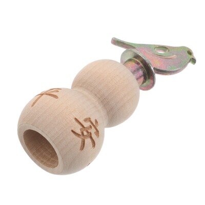 Interactive Wooden Bird Call Whistle Toy Reusable with Realistic Bird Sounds