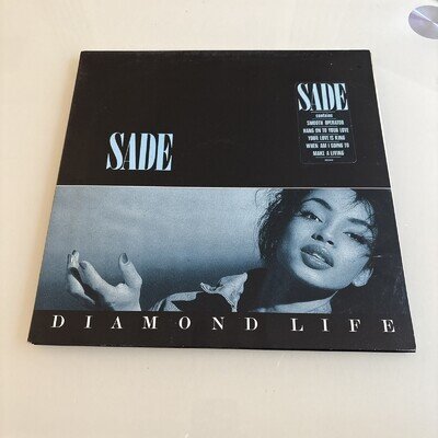 Sade - Diamond Life - Gatefold Vinyl Record LP Album With Hype Sticker VG+
