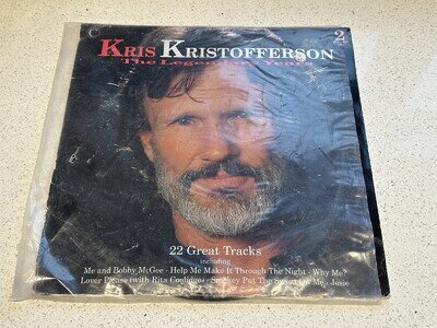 Kris Kristofferson, The Legendary Years, 2 Record Set. Vinyl LP Box Set