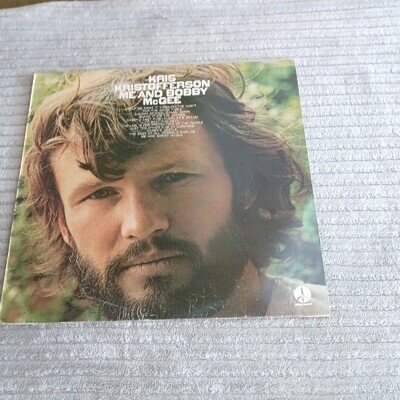 Kris Kristofferson Me and Bobby McGee Vinyl LP Record