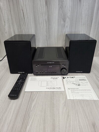 Cambridge Audio One CD-RX30 DAB+ Bluetooth USB CD Minx XL Speakers Remote. PS