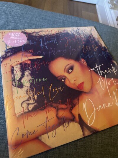 Diana Ross 'Thank You' Vinyl Double LP Record 12" New and Sealed
