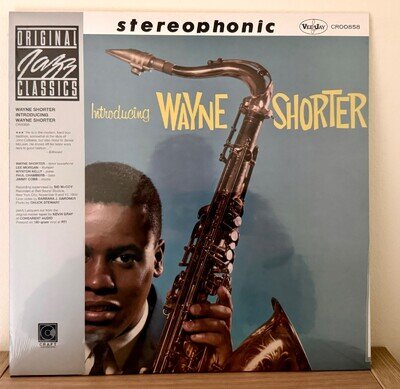 WAYNE SHORTER "Introducing..." Veejay/Craft all-analogue audiophile LP reissue