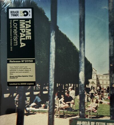 Tame Impala - Lonerism - Rough Trade 50th - Green & Blue Splatter Vinyl /2000