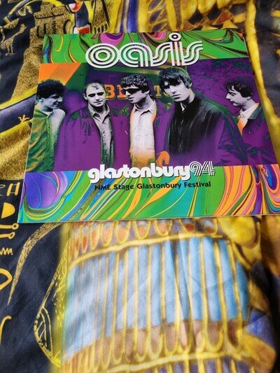 OASIS Vinyl - Glastonbury 94 - Oasis Live LP - Rare - Brand New